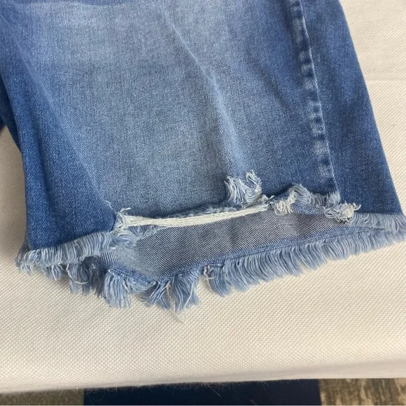 Distressed Denim Women Shorts - Picture 10 of 16